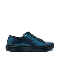 Pearly blue trainers